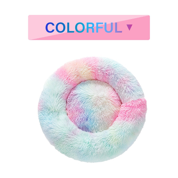 Fluffy Donut Dog Bed โ product view 1