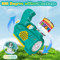10-Hole Automatic Bubble Gun with Lights – Ages 3+ – product view 1