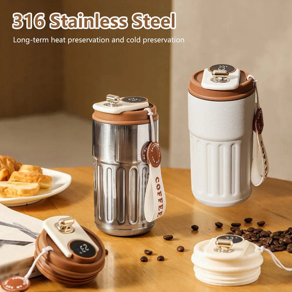 450 ml Digital Temperature Water Bottle — product view 1