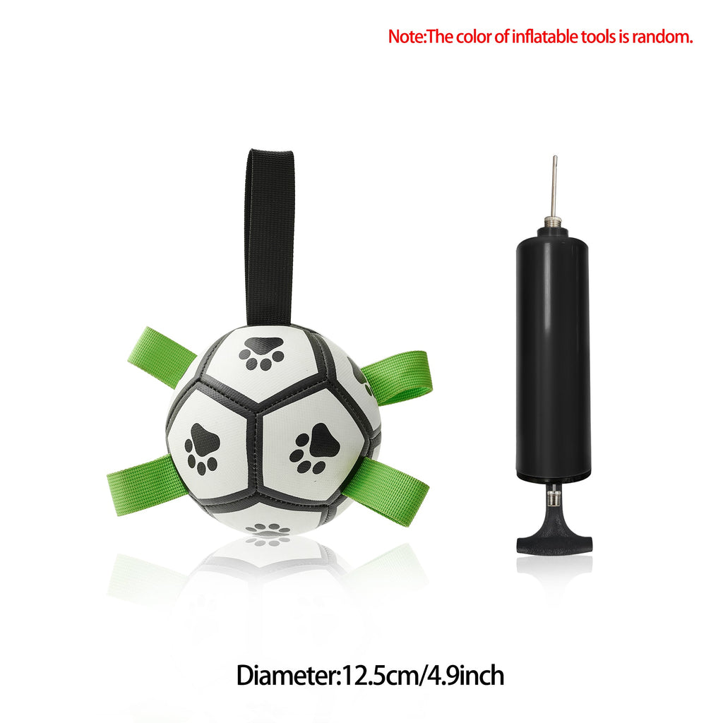 Dog Soccer Ball with Nylon Straps — product view 1