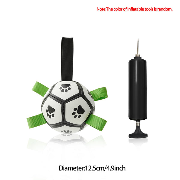 Dog Soccer Ball with Nylon Straps — product view 1