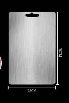 Double-Sided Metal Cutting Board — product view 2