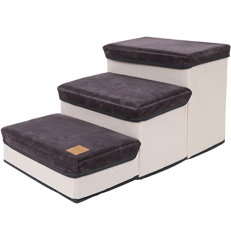 Foldable Dog Steps with Storage — product view 3