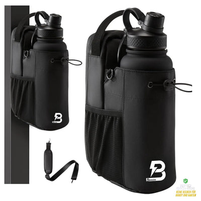 Magnetic Crossbody Gym Bag – Bottle & Phone Storage
