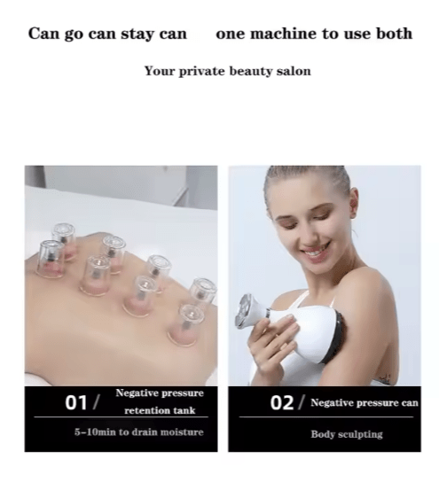 Compact Cupping & Scraping Massager with Heat — detail view 2