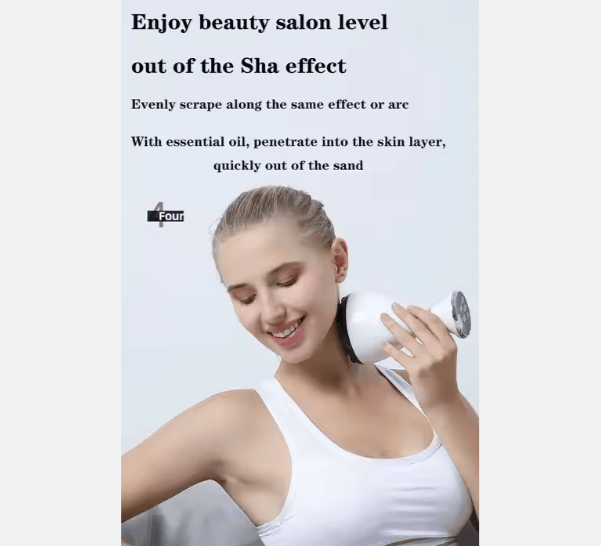 Compact Cupping & Scraping Massager with Heat — detail view 4