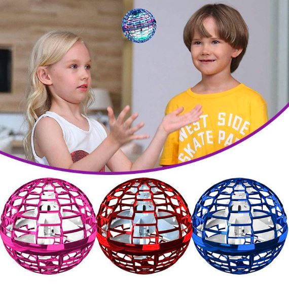 Flynova PRO Flying Spinner Ball with LED Lights — detail view 3