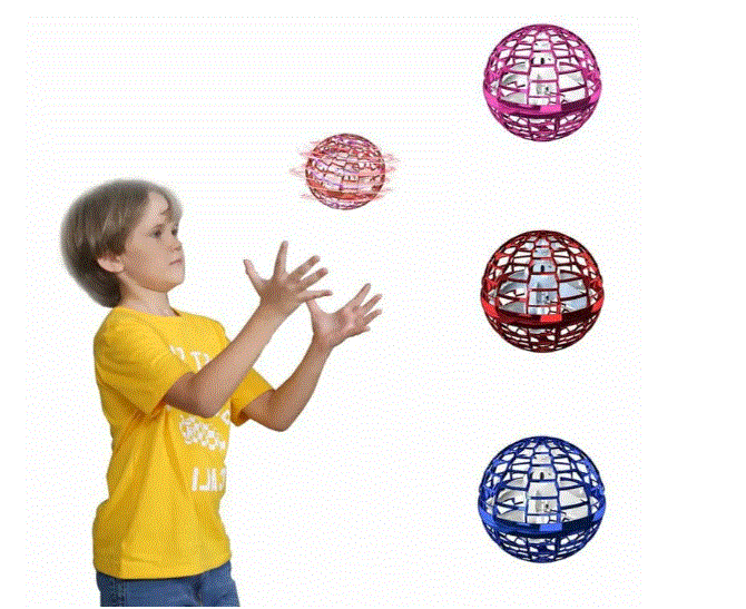 Flynova PRO Flying Spinner Ball with LED Lights — detail view 5
