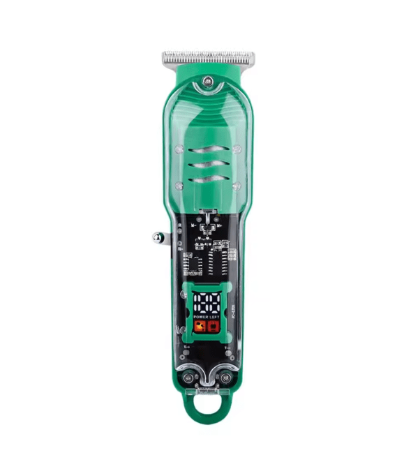 LT-808 Rechargeable Hair & Beard Trimmer Kit – Green — detail view 4