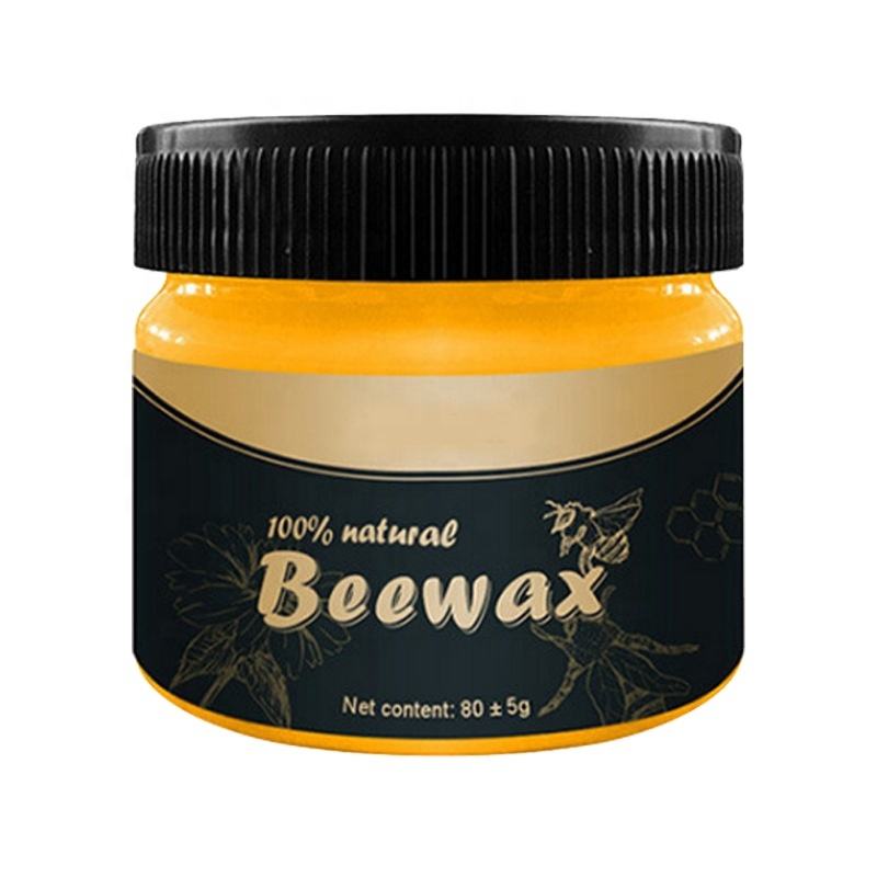 Natural Beeswax Furniture Polish – Screw-Top Jar — product view