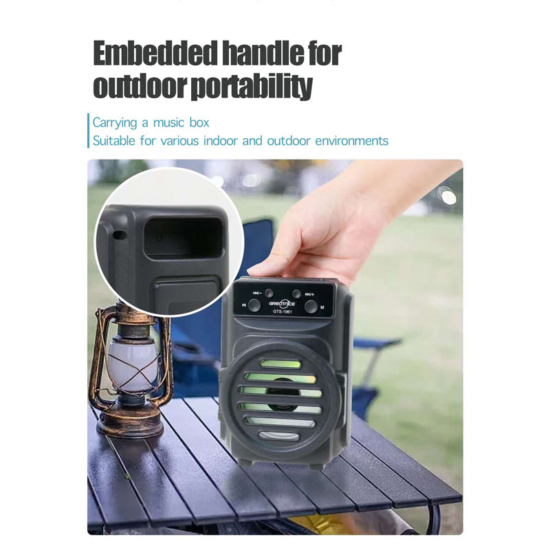 Portable Mini Wireless Speaker – 3 Inch — detail view 2