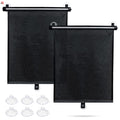 Retractable Car Side-Window Sun Shades – 2-Piece Set — product view