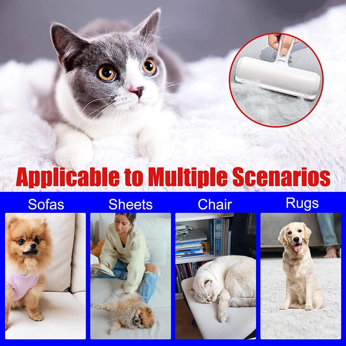 Pet Hair Remover Roller — product view 2