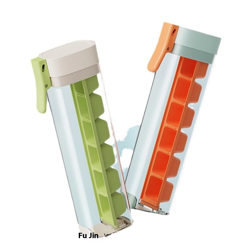 Press-Release Ice Cube Tray with Storage Box — product view 2