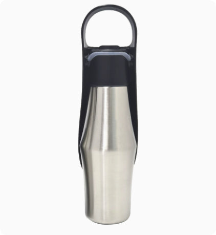 Silicone Leaf Dog Water Bottle — product view 2
