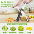 Manual Vegetable Cutter – Adjustable Mandoline Slicer
