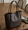 Classic PU Leather Tote Bag for Women