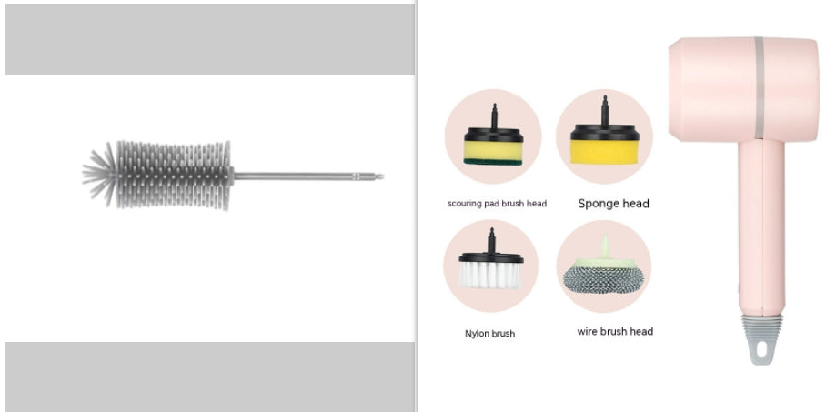 USB Rechargeable Cleaning Brush — product view 2